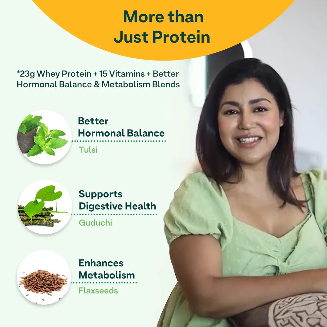 OZiva Protein & Herbs for Women, 500G