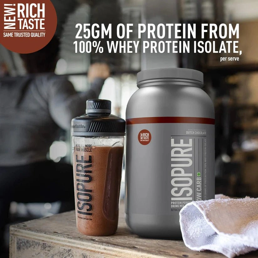 Isopure Combo - Whey Protein Isolate 2KG + Isopure Micronized Creatine 250G Unflavoured - Dutch Chocolate