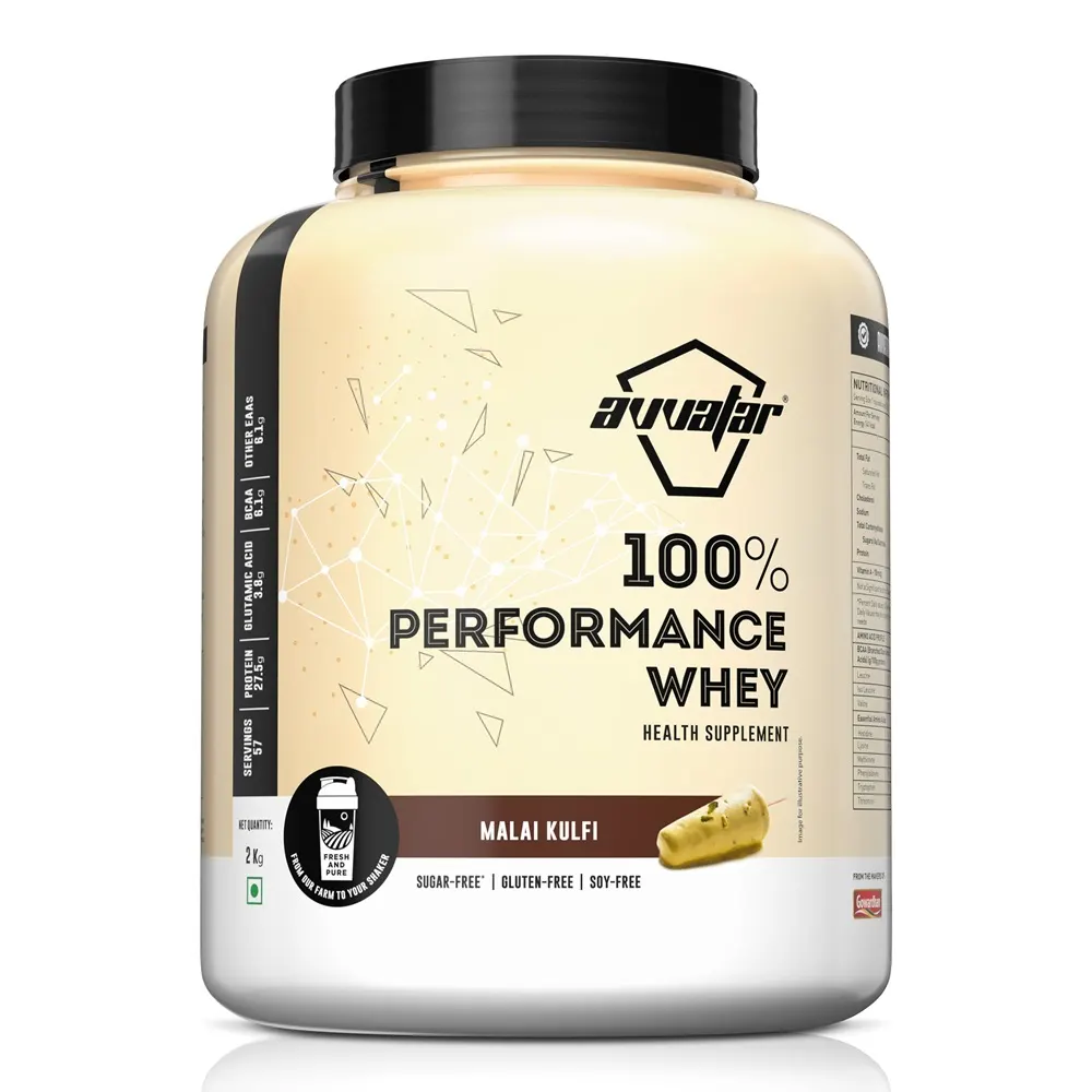 Avvatar Performance Whey - 1 KG / Malai Kulfi