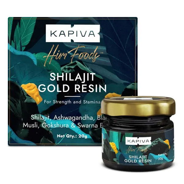 Kapiva Shilajit Gold Resin - Gold Resin - 20G