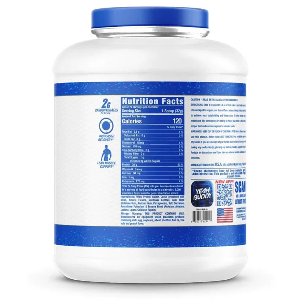 Ronnie Coleman Iso-Tropic Max, 2.27 kg (5 lb) - German Chocolate Cake