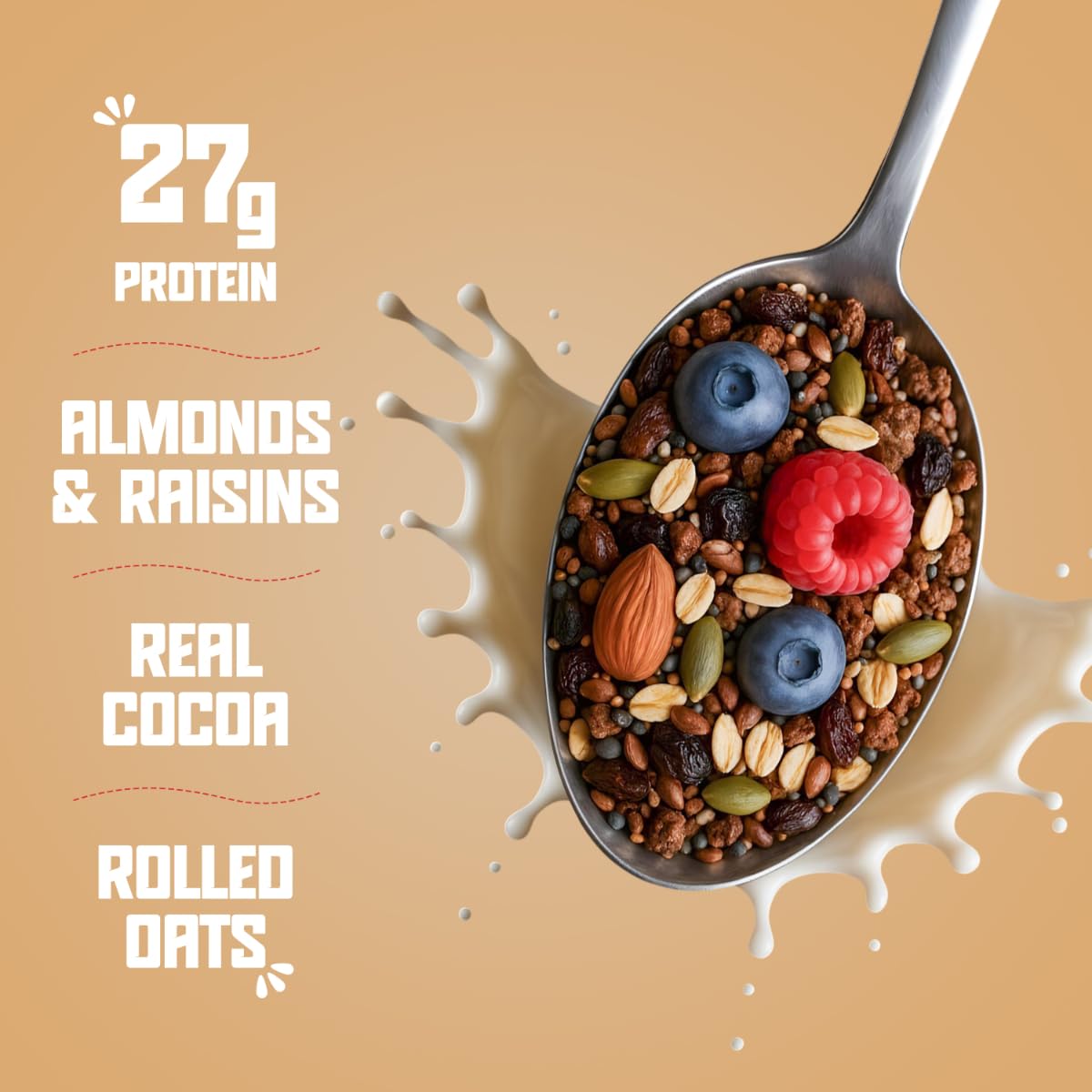 DC Doctors Choice High Protein Oats – 27g Pure Protein, 750G - 