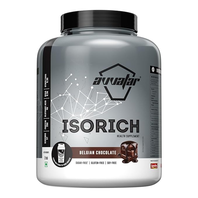Avvatar Isorich Protein Isolate - 1 KG / Belgian Chocolate
