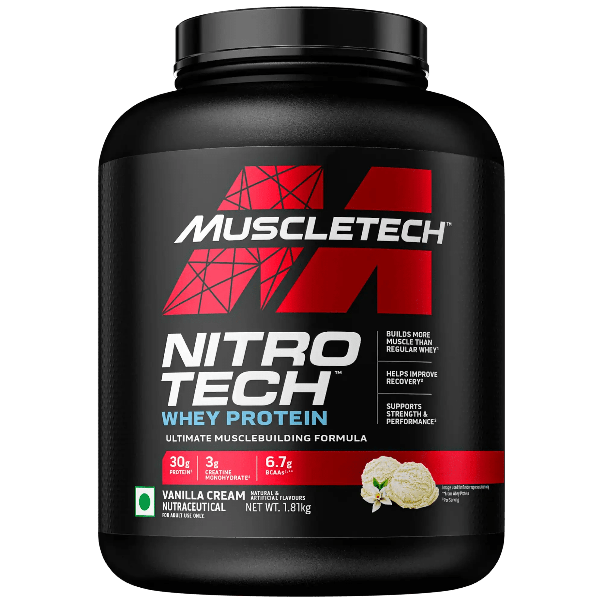 Muscletech Nitro-Tech Whey Protein - 907G / Milk Chocolate