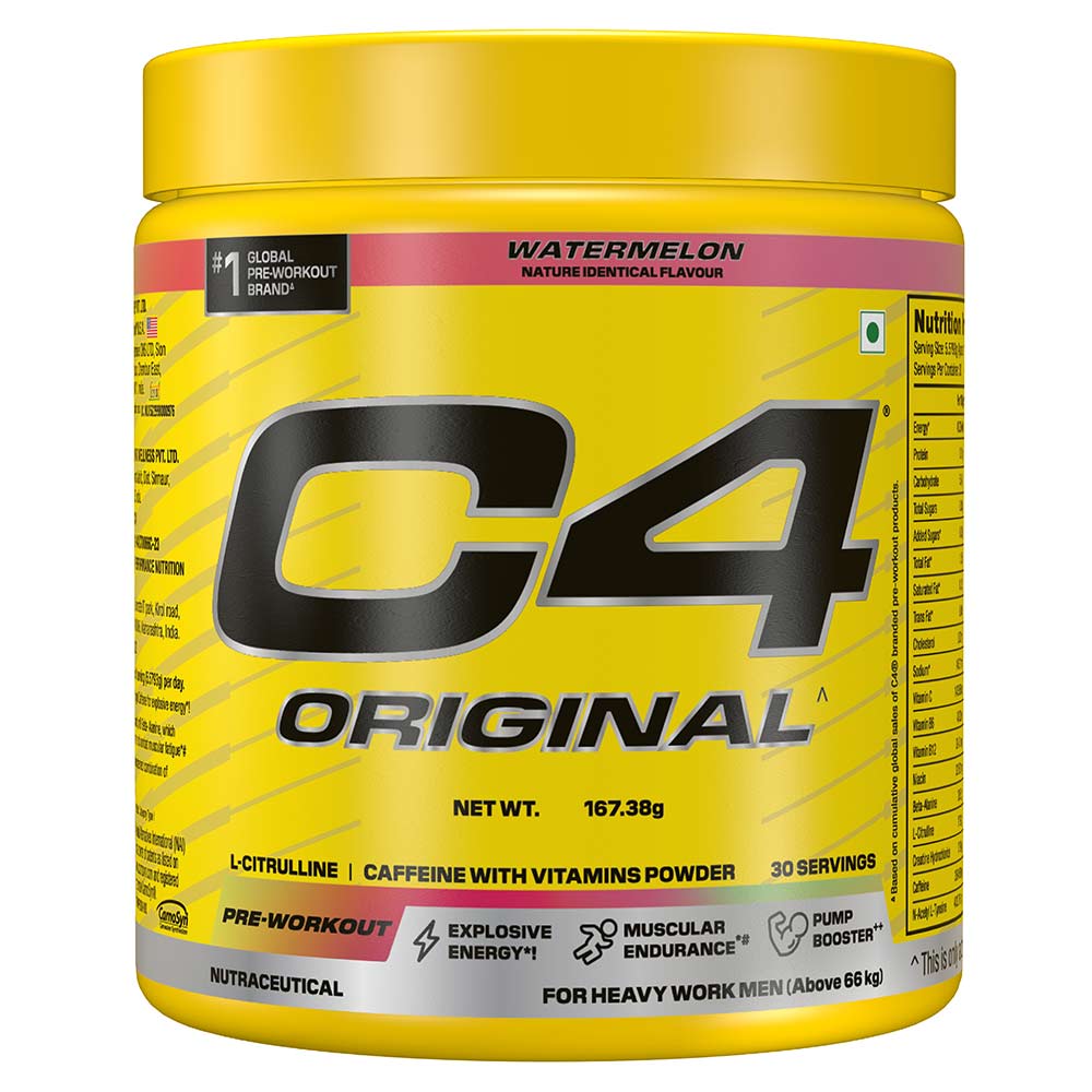 NEW Cellucor C4 Original Pre-Workout Powder, 30 Servings - Watermelon