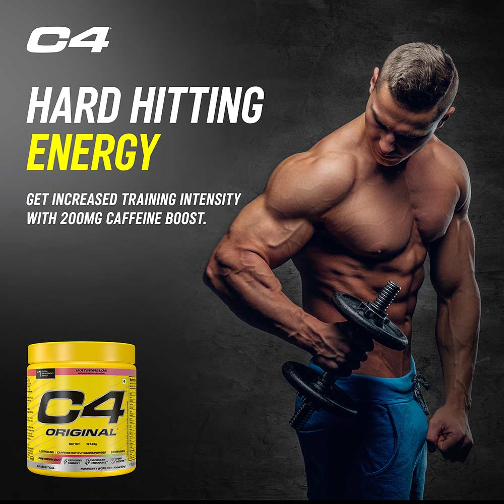 NEW Cellucor C4 Original Pre-Workout Powder, 30 Servings - Watermelon