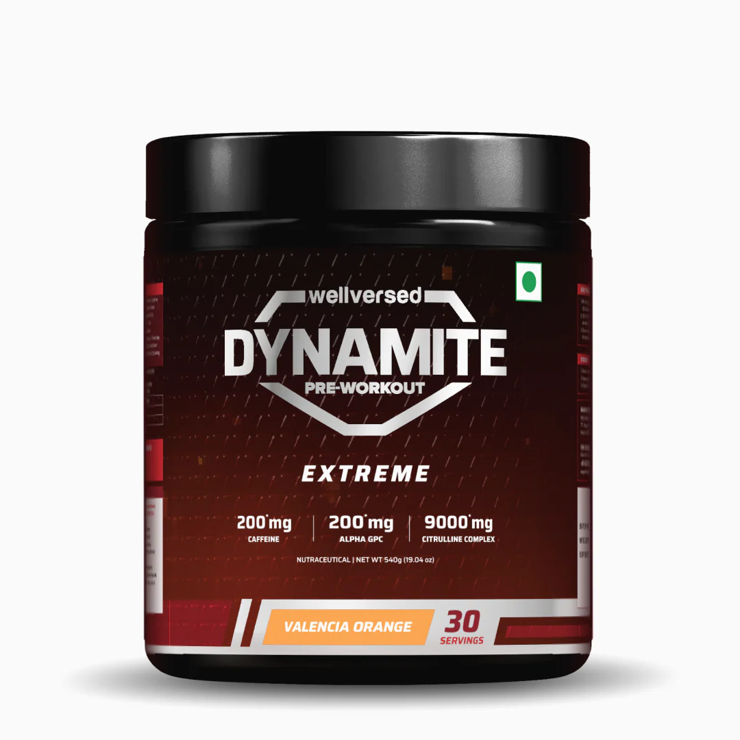 Dynamite Pre-Workout EXTREME - 540g, 30 Servings - Valencia Orange